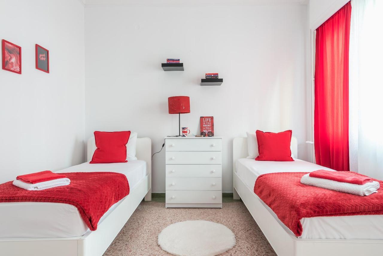 Private Rooms Athens - Shared Bathroom المظهر الخارجي الصورة